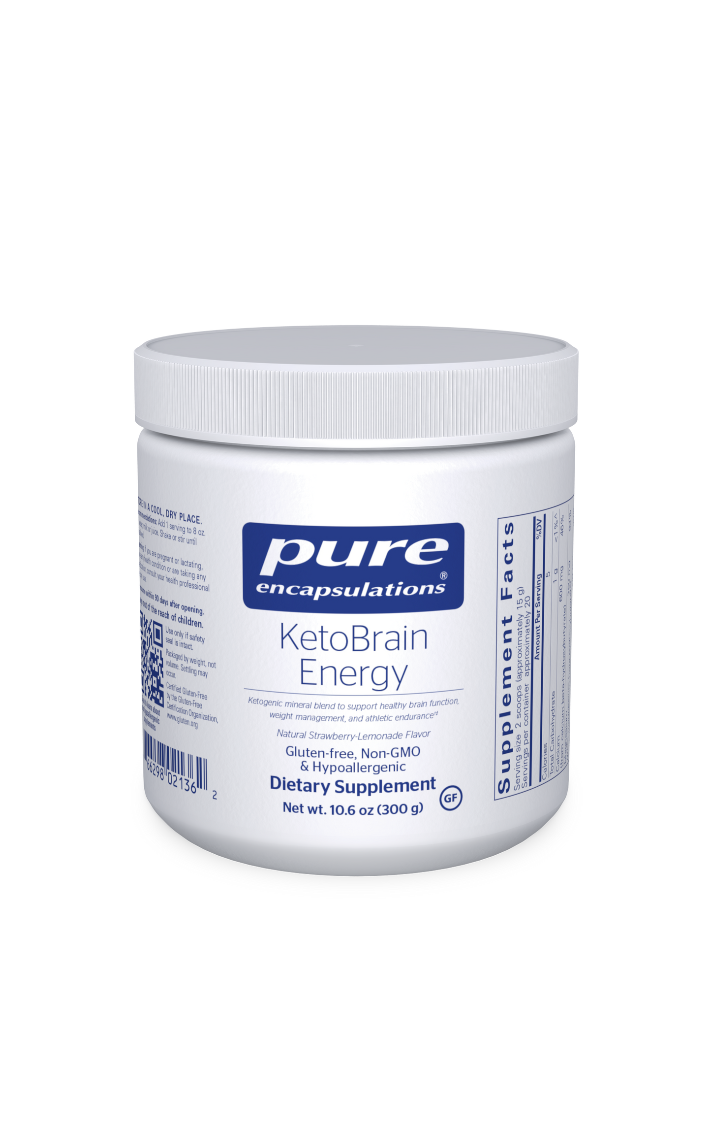 Pure Encapsulations KetoBrain Energy 10.6 oz