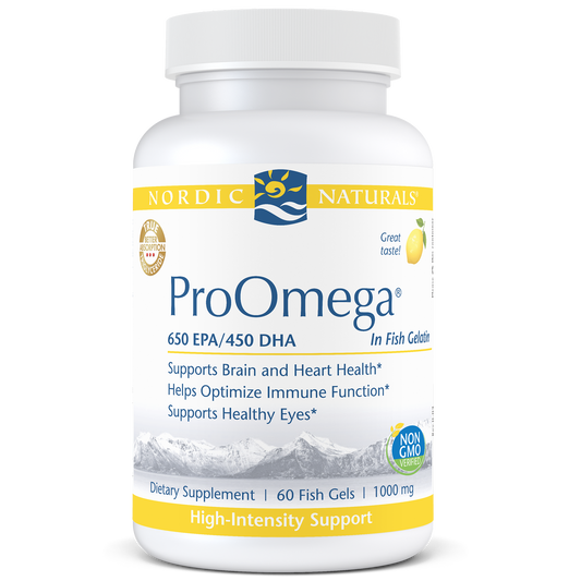 Nordic Naturals ProOmega Lemon 60 fish gels
