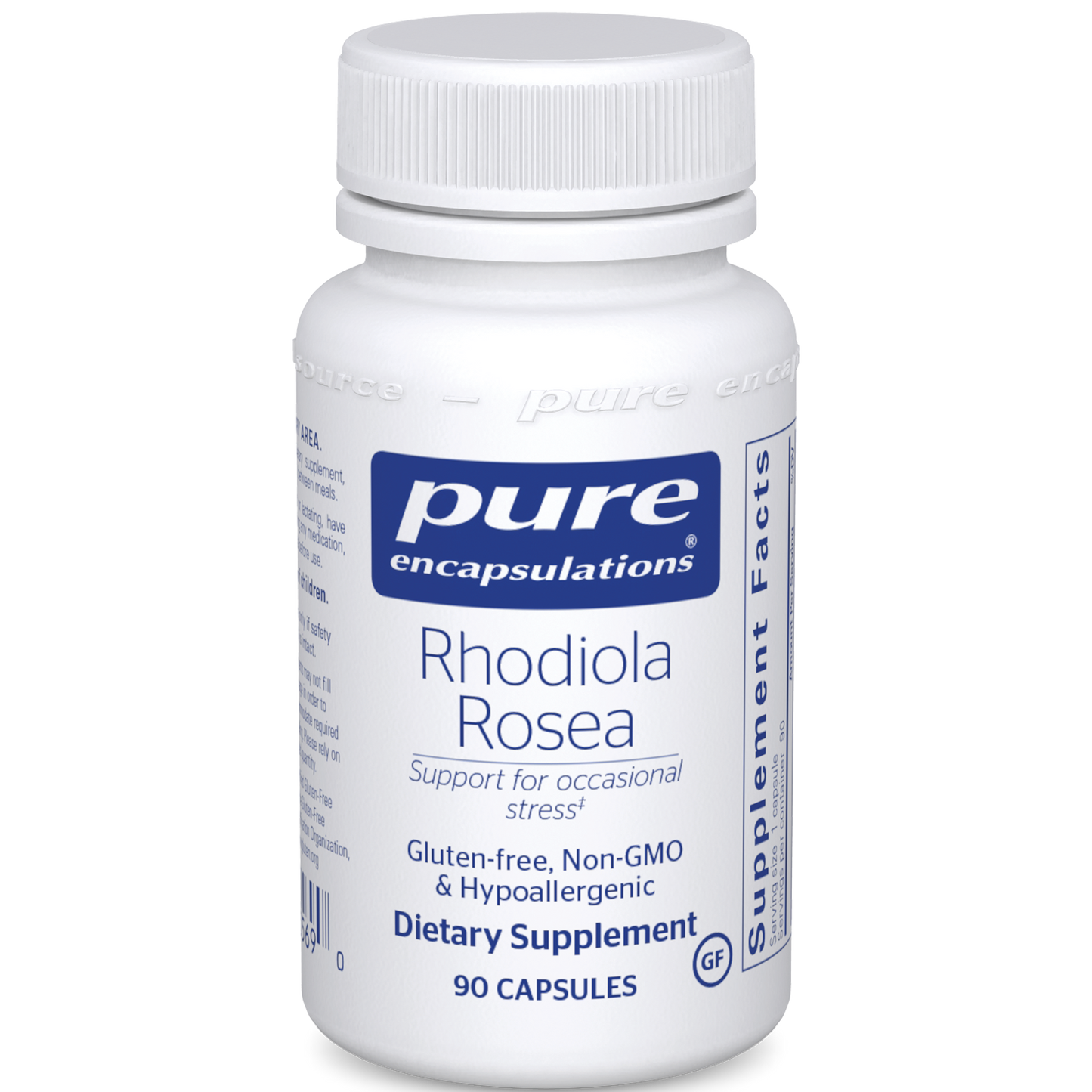 Pure Encapsulations Rhodiola Rosea 100 mg