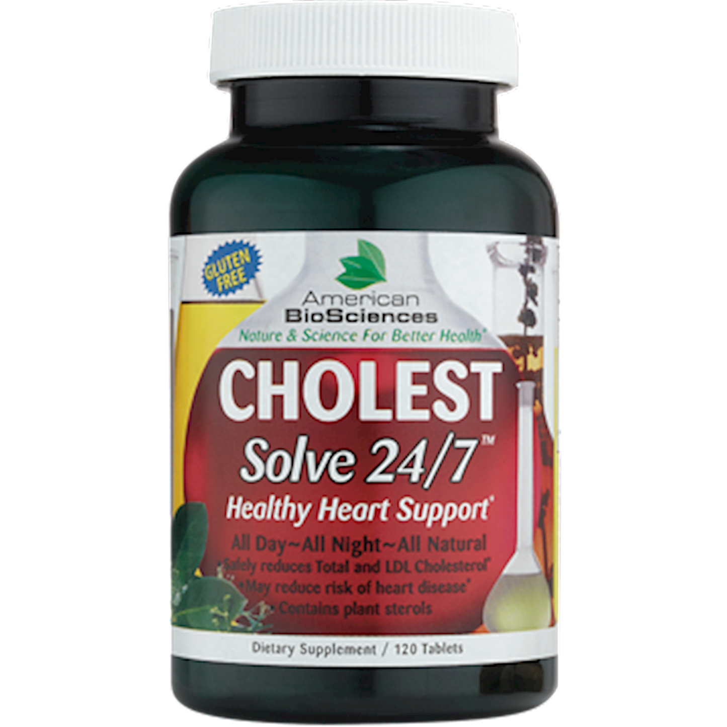 American BioSciences CHOLESTSolve 24/7 120 tabs