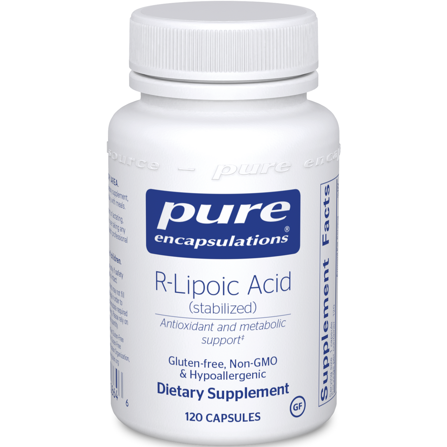 Pure Encapsulations R-Lipoic Acid (stabilized)