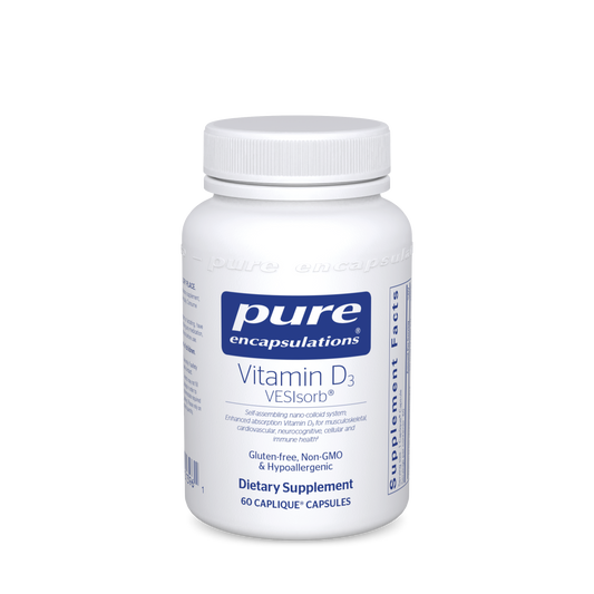 Pure Encapsulations Vitamin D3 VESIsorb 60 caps