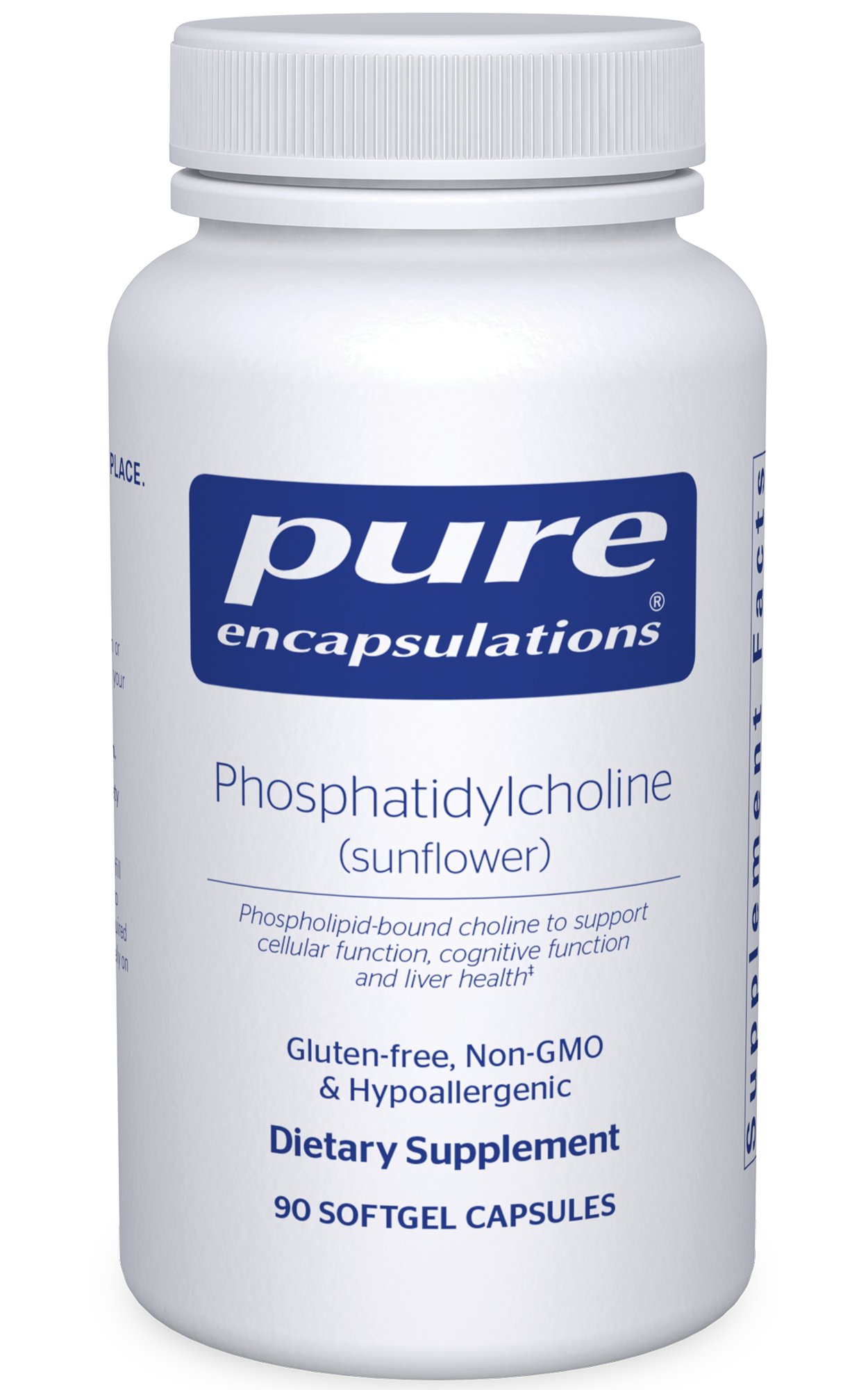 Pure Encapsulations Phosphatidylcholine 90 softgels