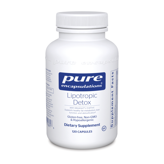 Pure Encapsulations Lipotropic Detox 120 vcaps