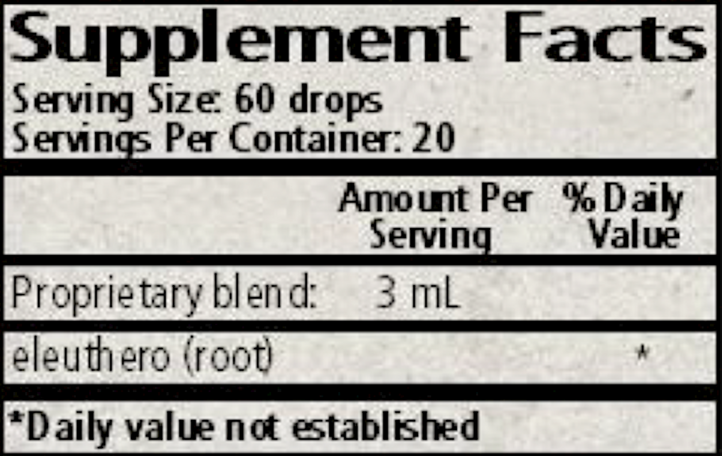 Wise Woman Herbals Eleutherococcus/eleuthero