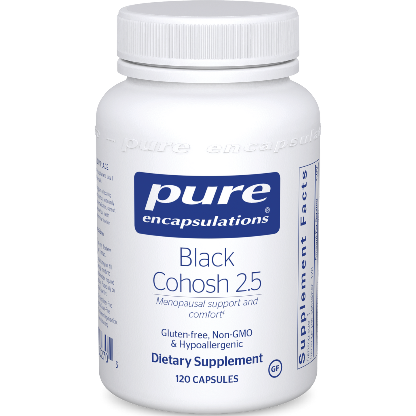 Pure Encapsulations Black Cohosh 2.5 250 mg 120 caps