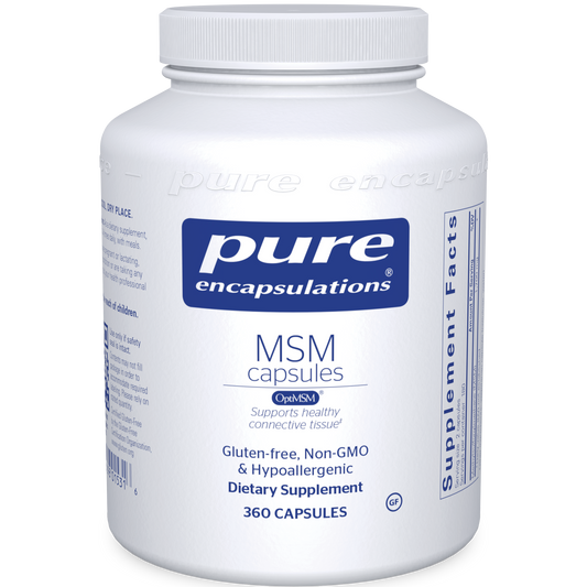 Pure Encapsulations MSM Capsules 360 caps
