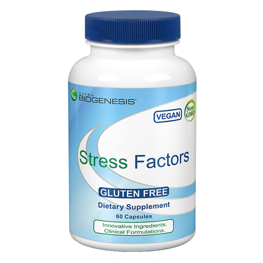 Nutra BioGenesis Stress Factors 60 vegcaps
