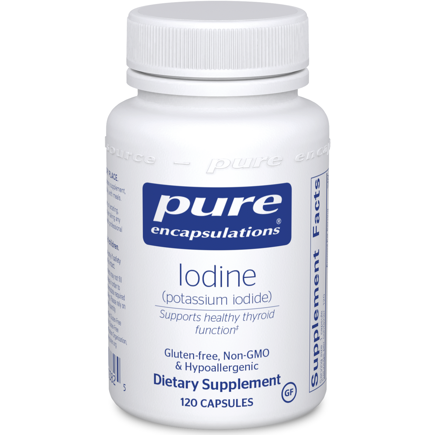 Pure Encapsulations Iodine (potassium iodide) 120 caps
