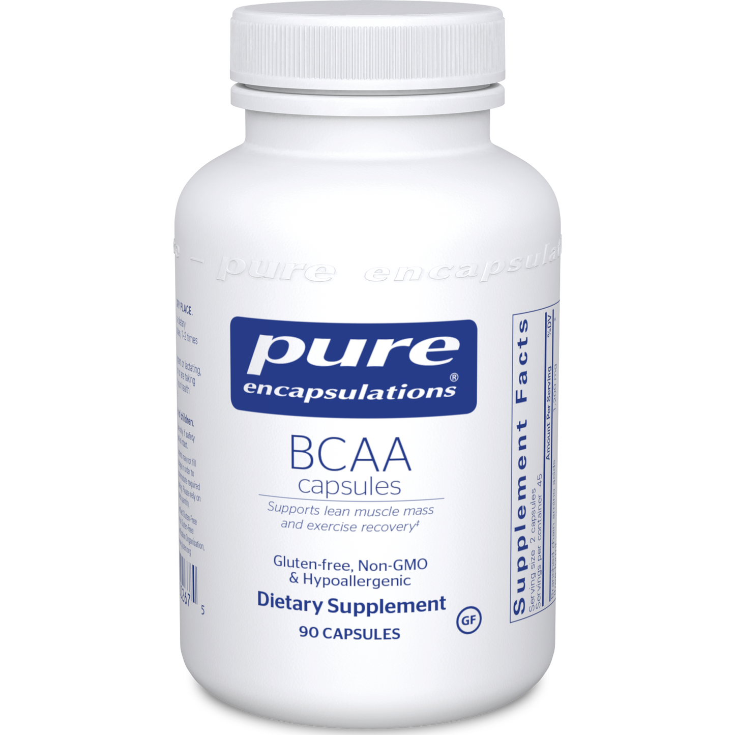 Pure Encapsulations BCAA 600 mg