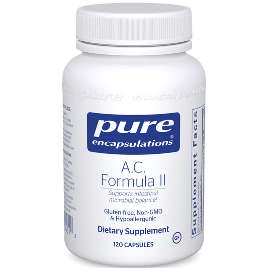 Pure Encapsulations A.C. Formula II 120 vcaps