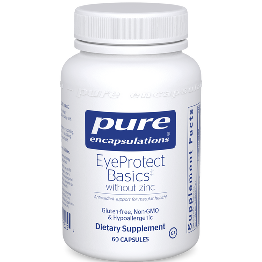Pure Encapsulations EyeProtect Basics (without zinc) 60 caps