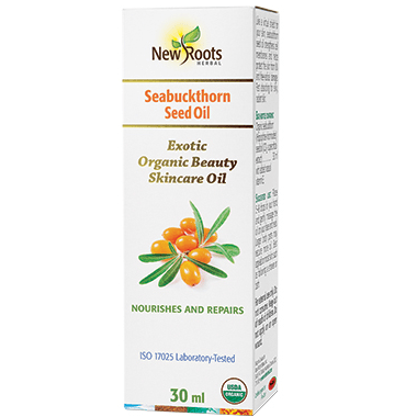 New Roots Herbal Organic Seabuckthorn Seed Oil 30 ml