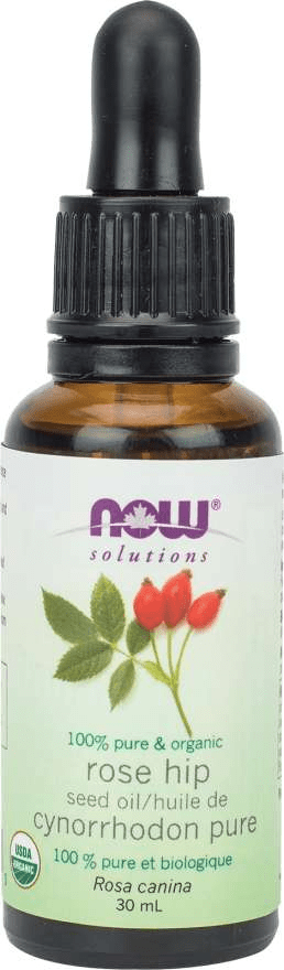 Now Solutions 100% Pure & Organic Rose Hip Seed Oil 30 ml