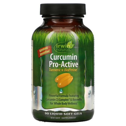 Irwin Naturals Curcumin Pro-Active Soft Gels (90 count) #10084994