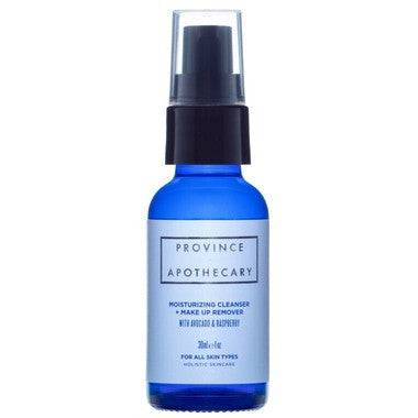 Province Apothecary Moisturizing Cleanser + Make Up Remover with Avocado & Raspberry - YesWellness.com