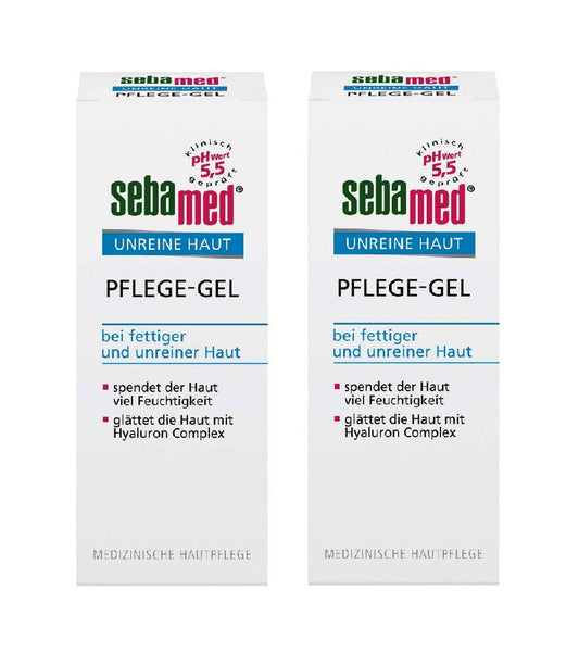 2xPack Sebamed Blemished Skin Care Gel - 100 ml